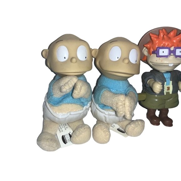 VINTAGE LOT OF 7 BURGER KING HAPPY MEAL  RUGRATS TOYS - Picture 2 of 8